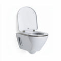 WC sospeso bianco con chiusura ammortizzata 50 x 35 x 30cm